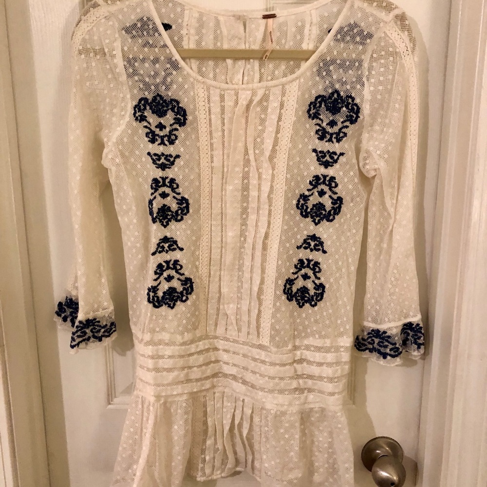 Free People lace top size XS